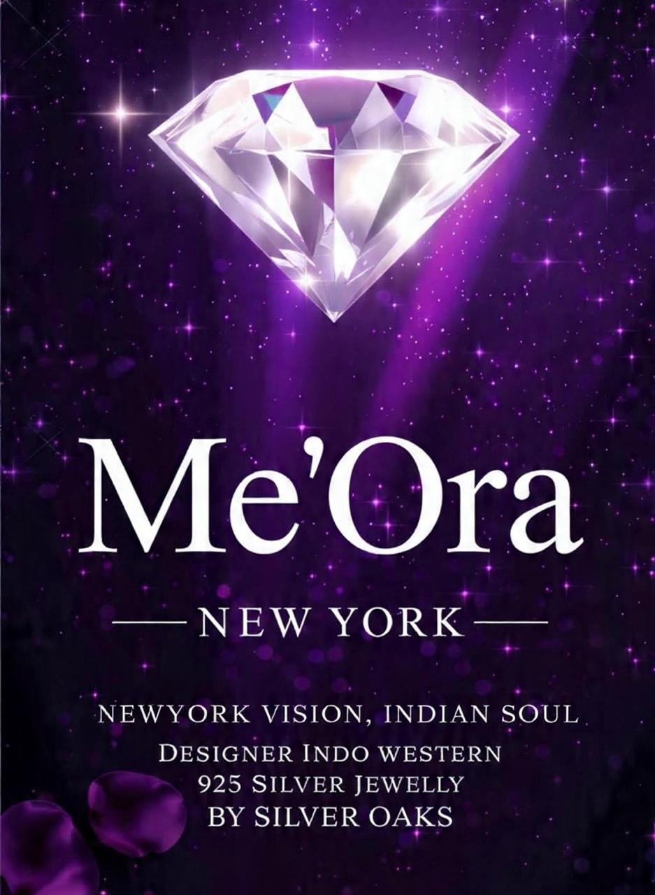 Me'Ora Indo-Western silver jewellery collection