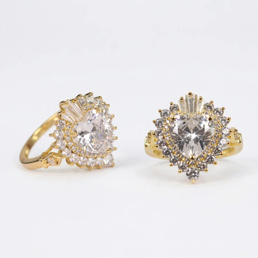 MEORA Celeste Twin silver rings by Silver Oaks